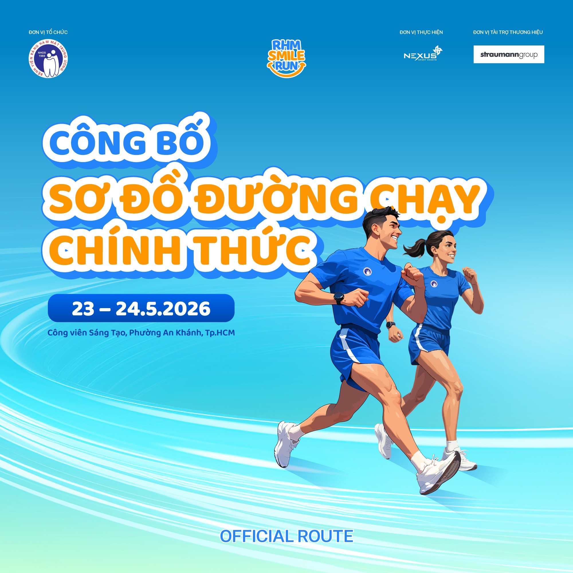 SƠ ĐỒ ĐƯỜNG CHẠY TẠI RĂNG HÀM MẶT SMILE RUN 2026