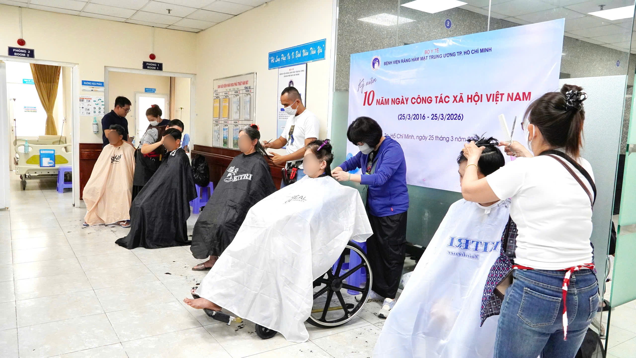 Những khoảnh khắc ấm áp tại Bệnh viện Răng Hàm Mặt Trung ương TP. HCM