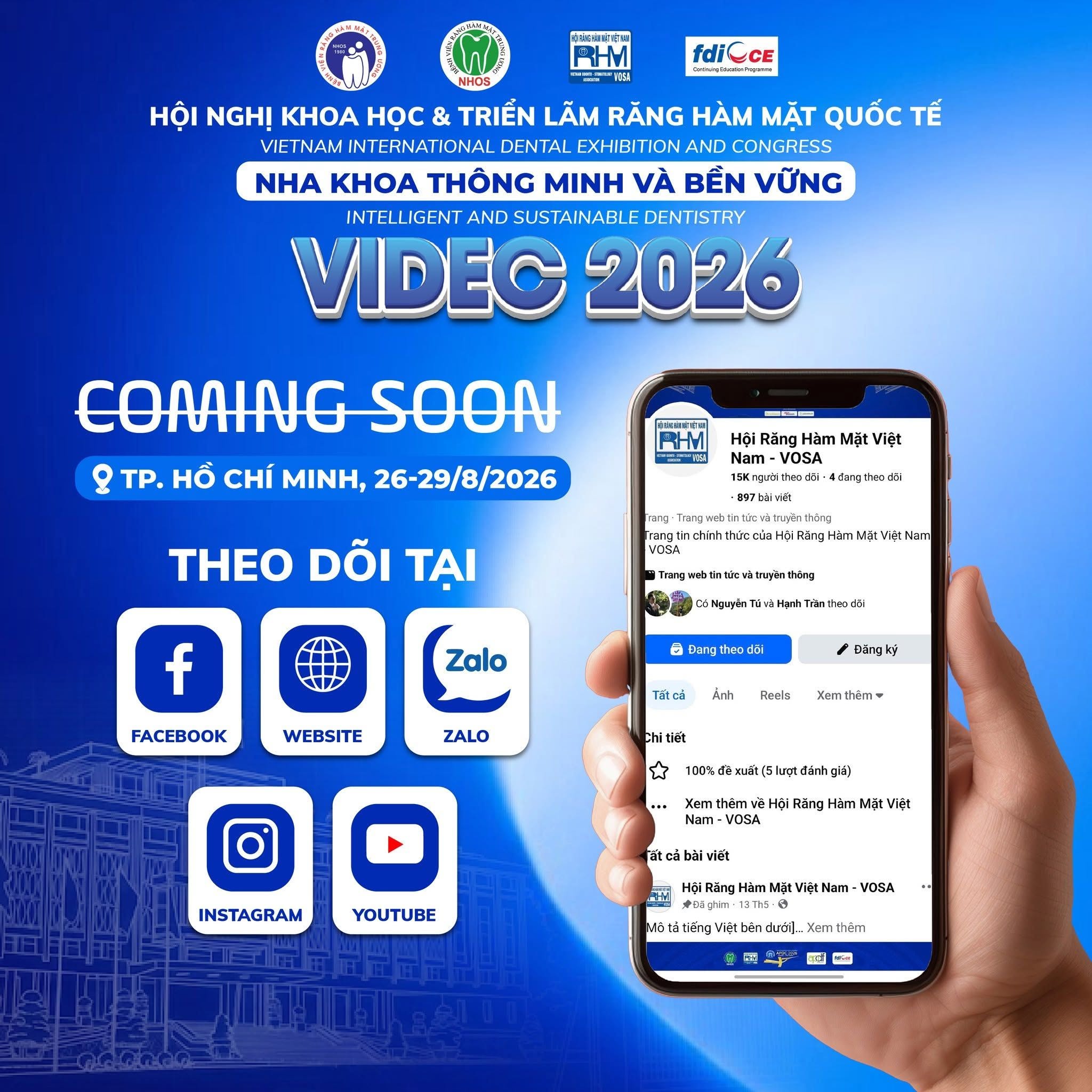 CHÍNH THỨC CÔNG BỐ VIDEC 2026