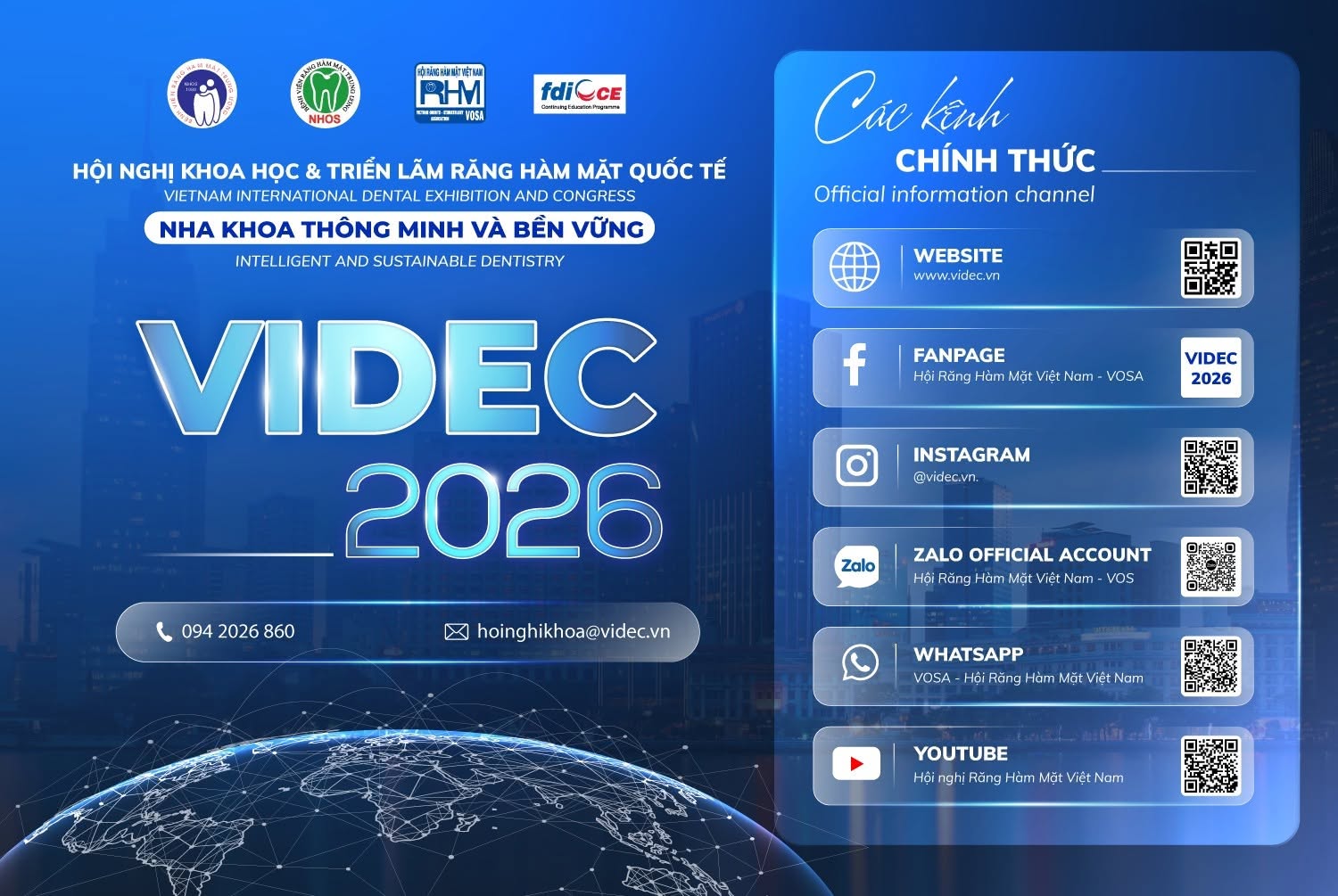 THÔNG TIN VỀ HỘI NGHỊ VIDEC 2026