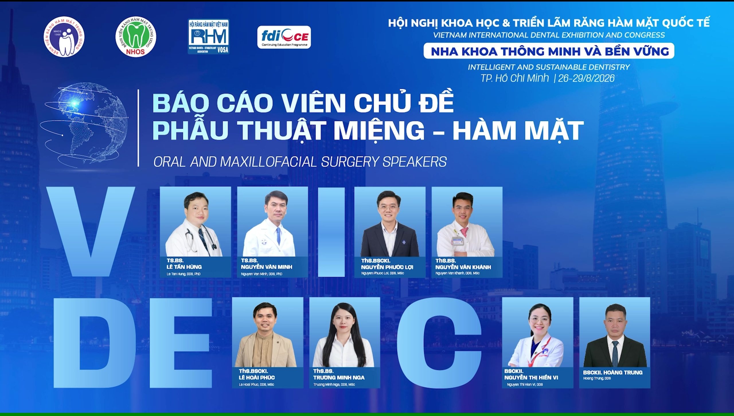 VIDEC 2026: CHỦ ĐỀ PHẪU THUẬT MIỆNG – HÀM MẶT