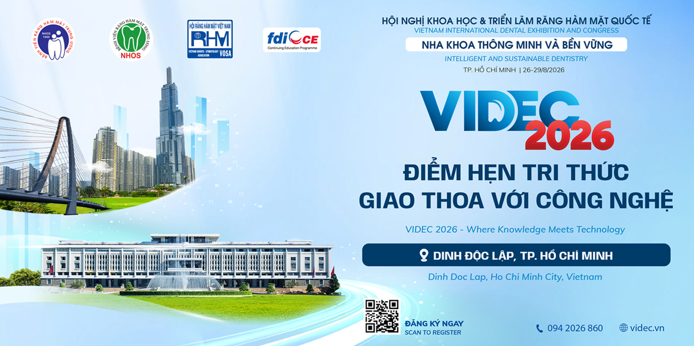 VIDEC 2026 – NHA KHOA THÔNG MINH VÀ BỀN VỮNG