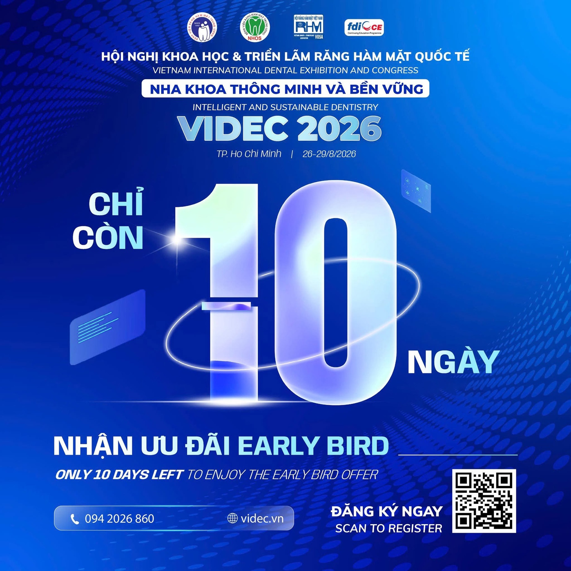 CHỈ CÒN 10 NGÀY NHẬN ƯU ĐÃI EARLY BIRD | 𝐕𝐈𝐃𝐄𝐂 𝟐𝟎𝟐𝟔